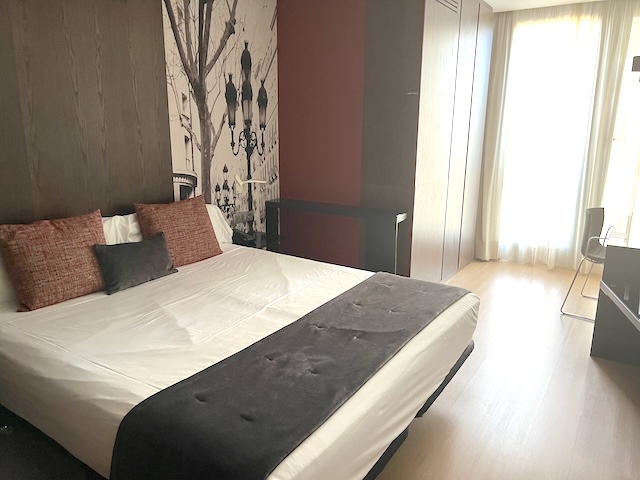 Sercotel Rosselló スペイン　バルセロナ　絶景ホテル　部屋