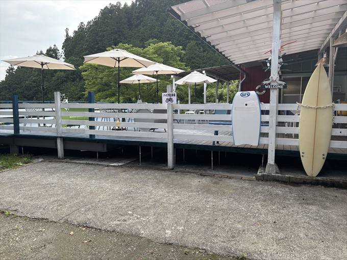 バイク駐車場