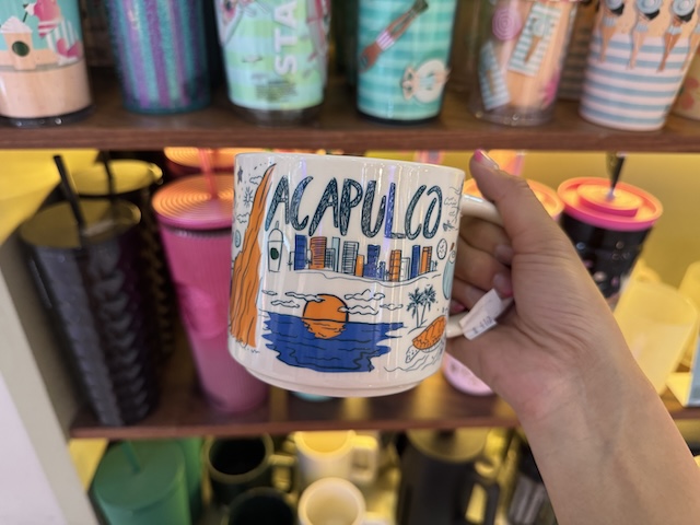 メキシコ　ご当地マグ　メキシコシティ空港　アカプルコ