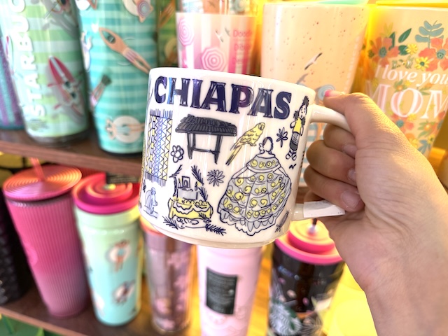 メキシコ　ご当地マグ　メキシコシティ空港　チアパス