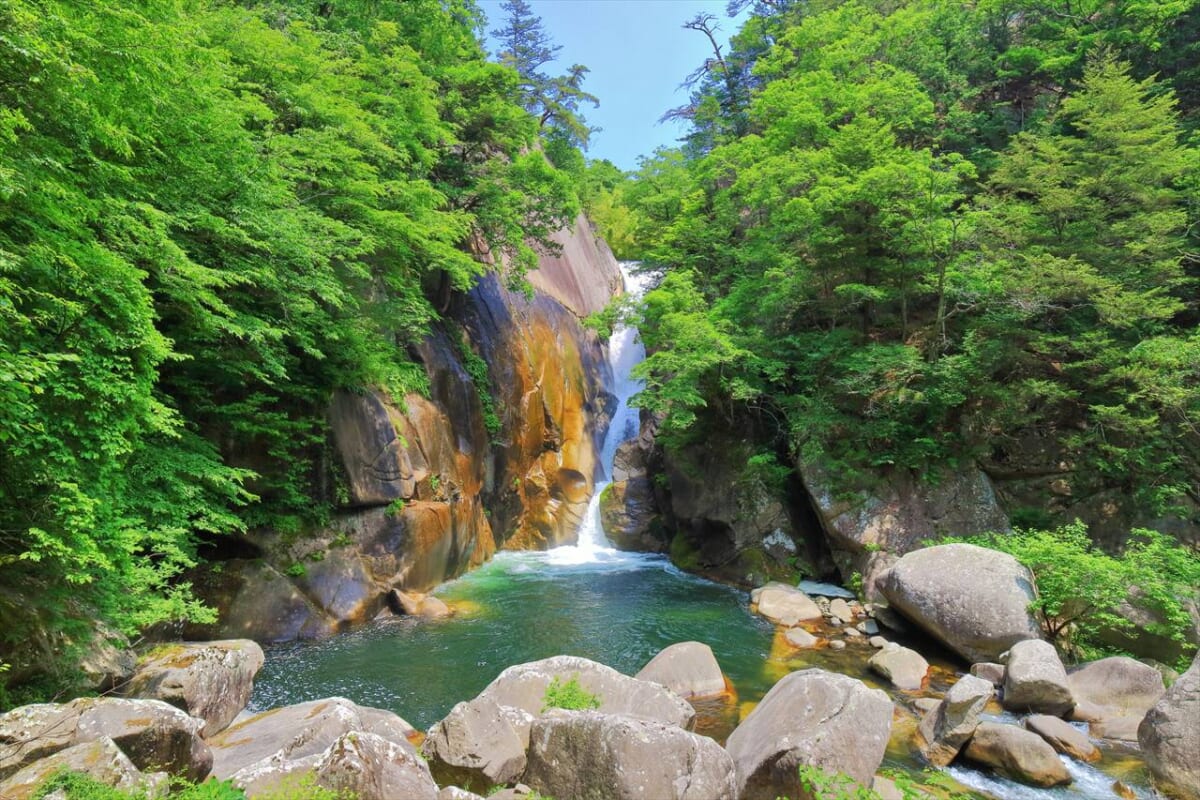 水晶の滝