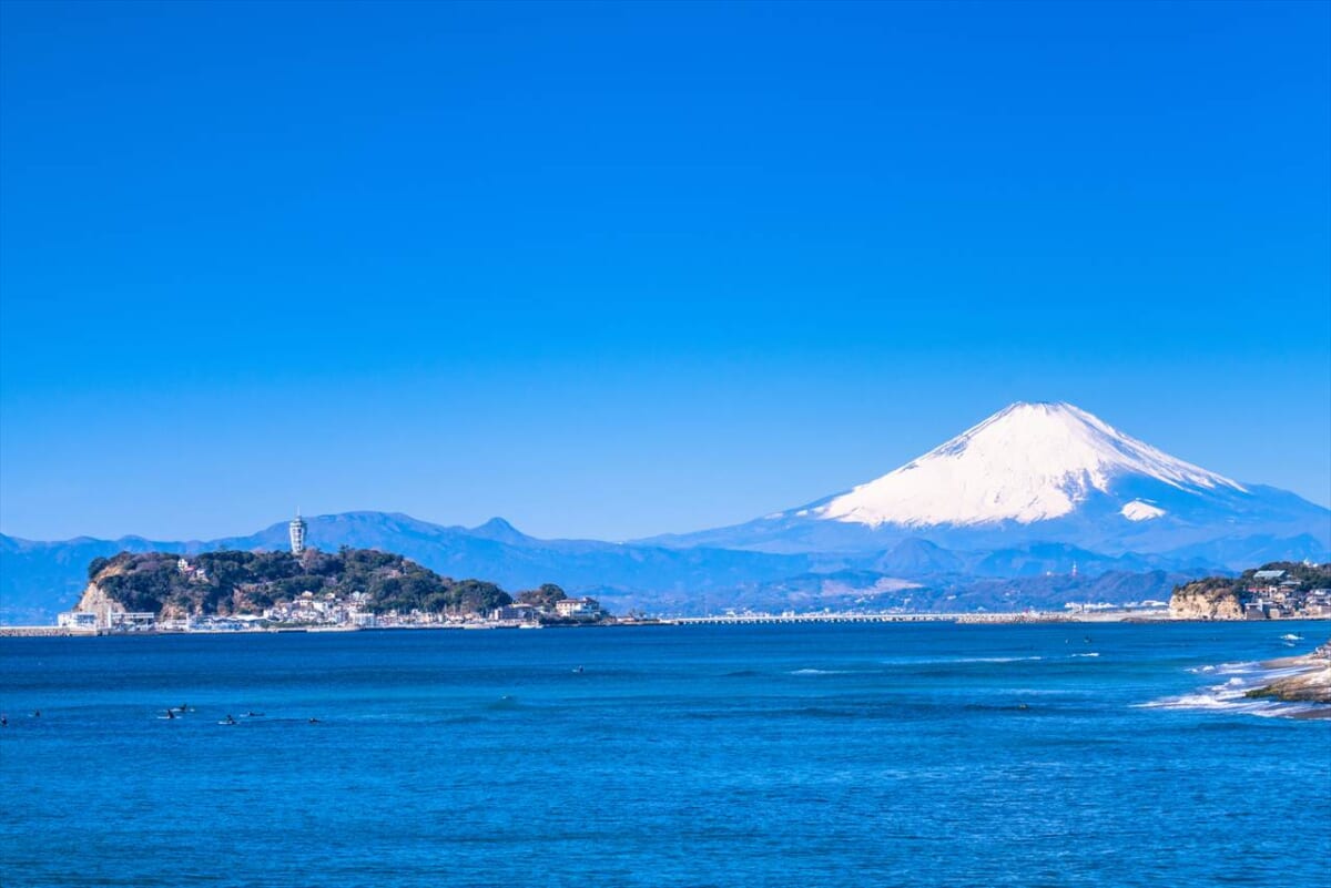 神奈川・湘南の海