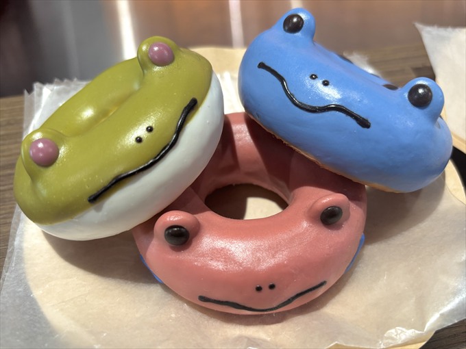 カエルのどうぶつドーナツ