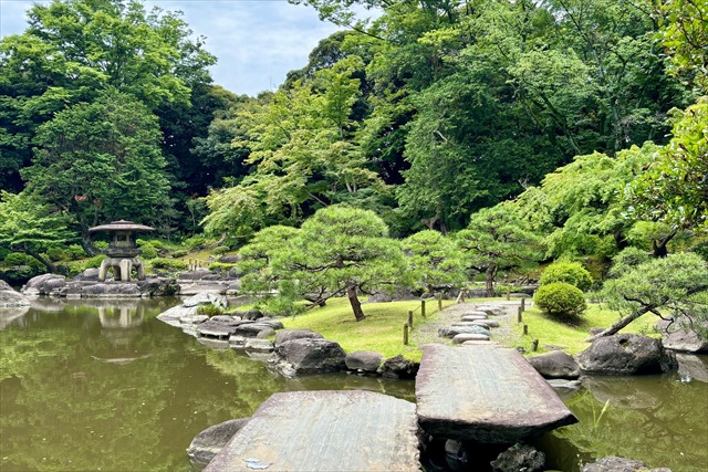 心字池 旧古河庭園