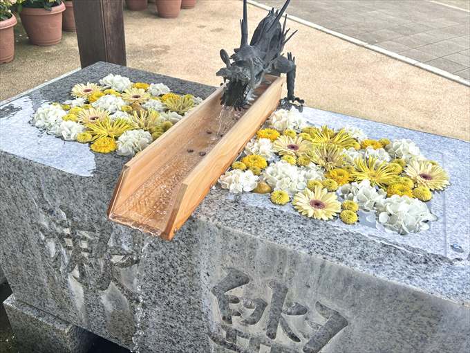 花手水