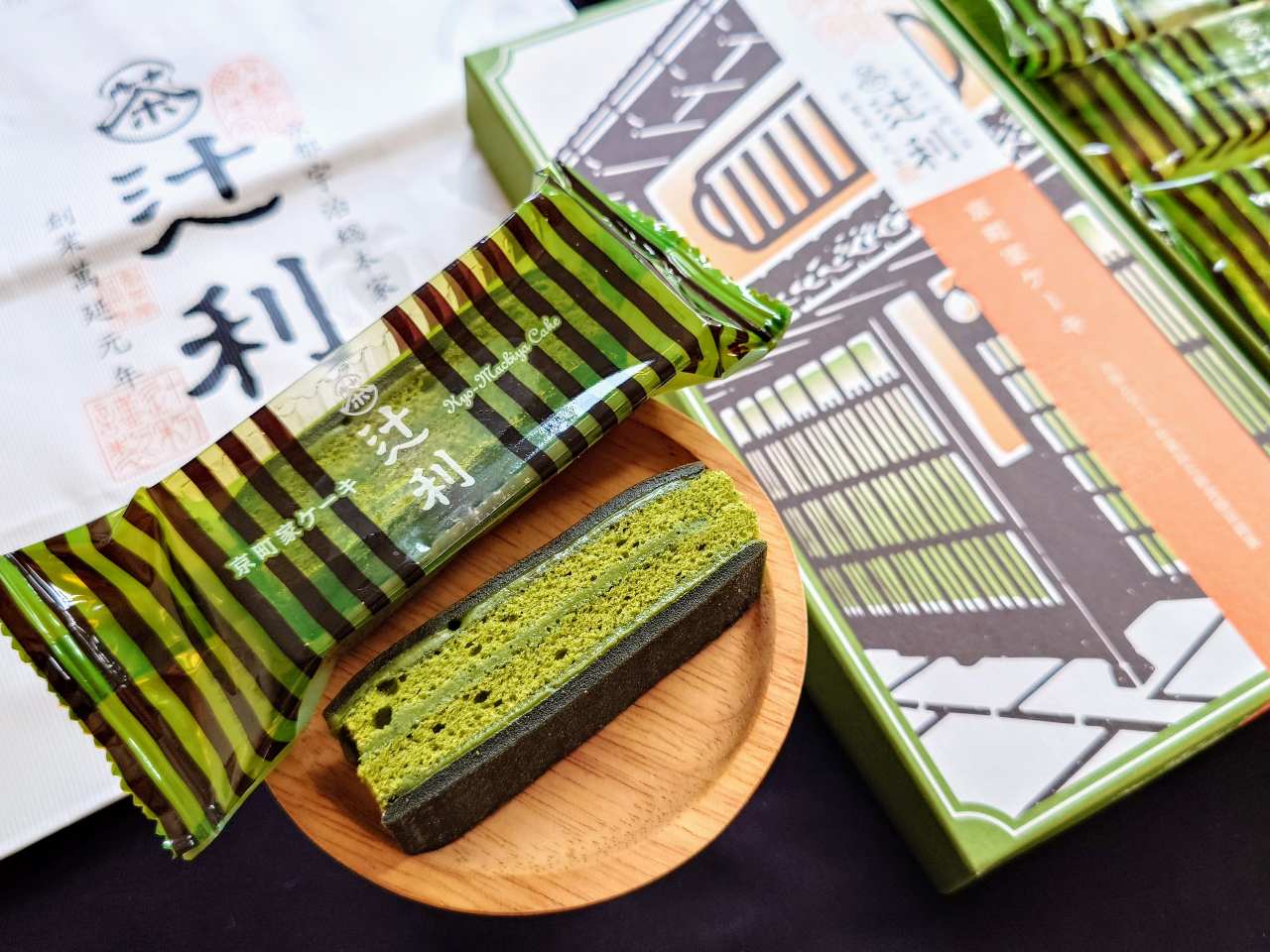 京都府宇治市・辻利「京町家ケーキ」
