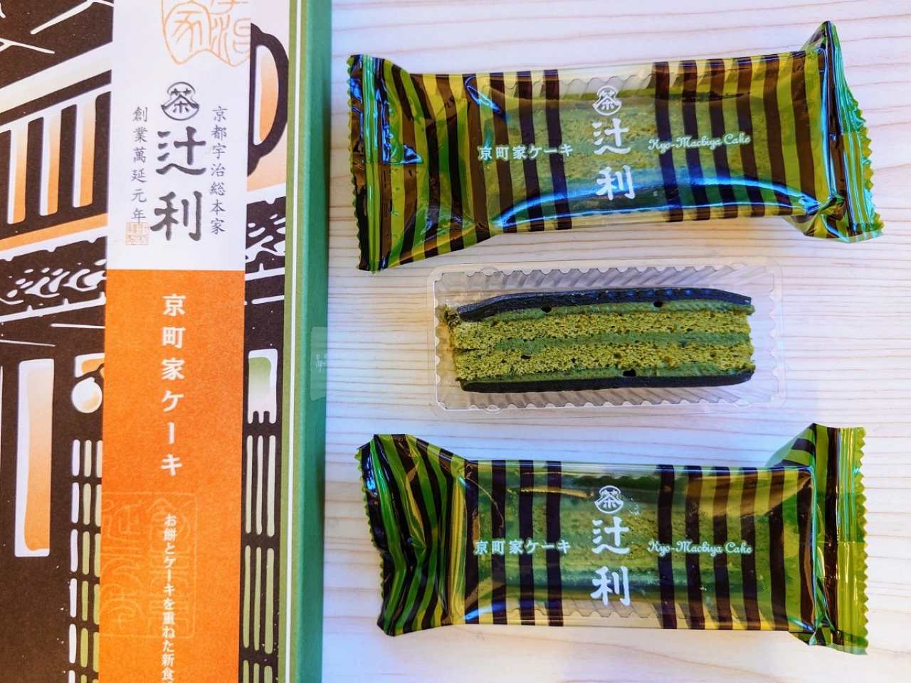 京都府宇治市・辻利「京町家ケーキ」2
