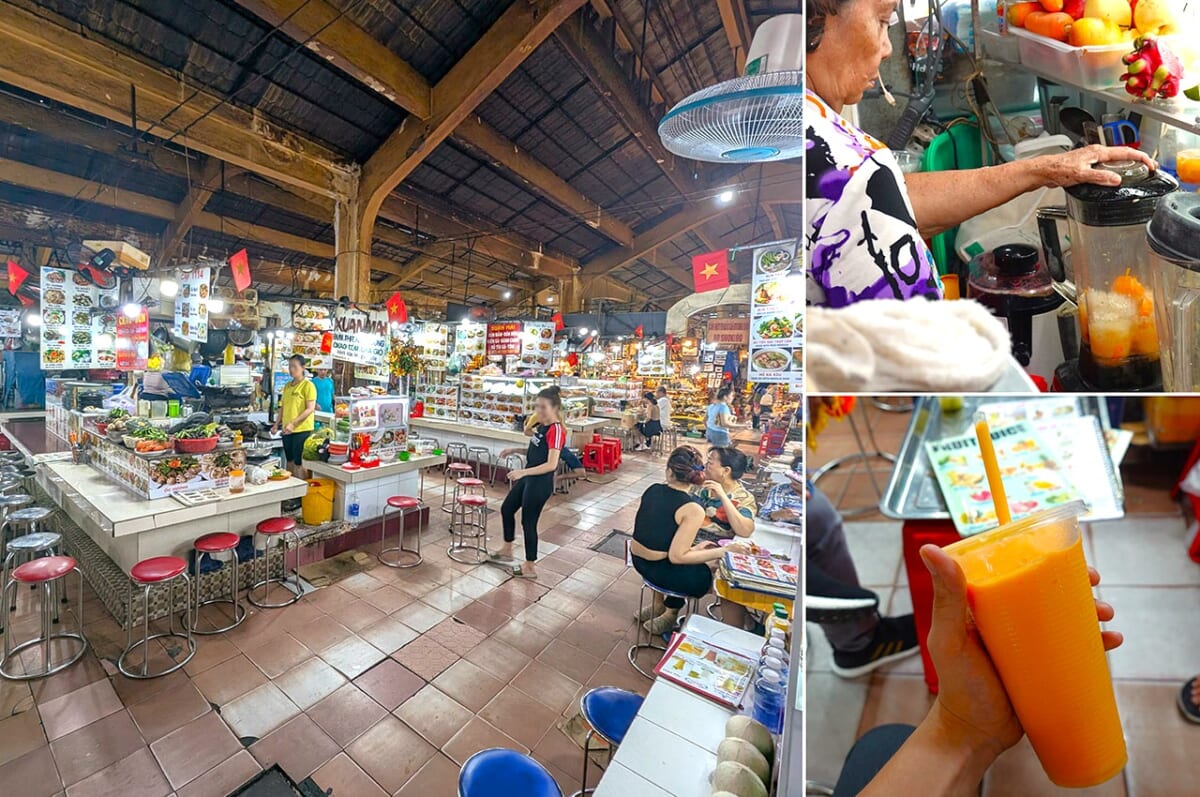 ベンタイン市場 ジュース