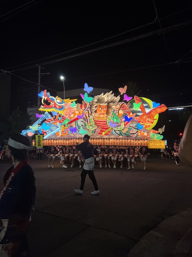 東北三大祭り　はしご旅　お得　ねぶた祭り　山車