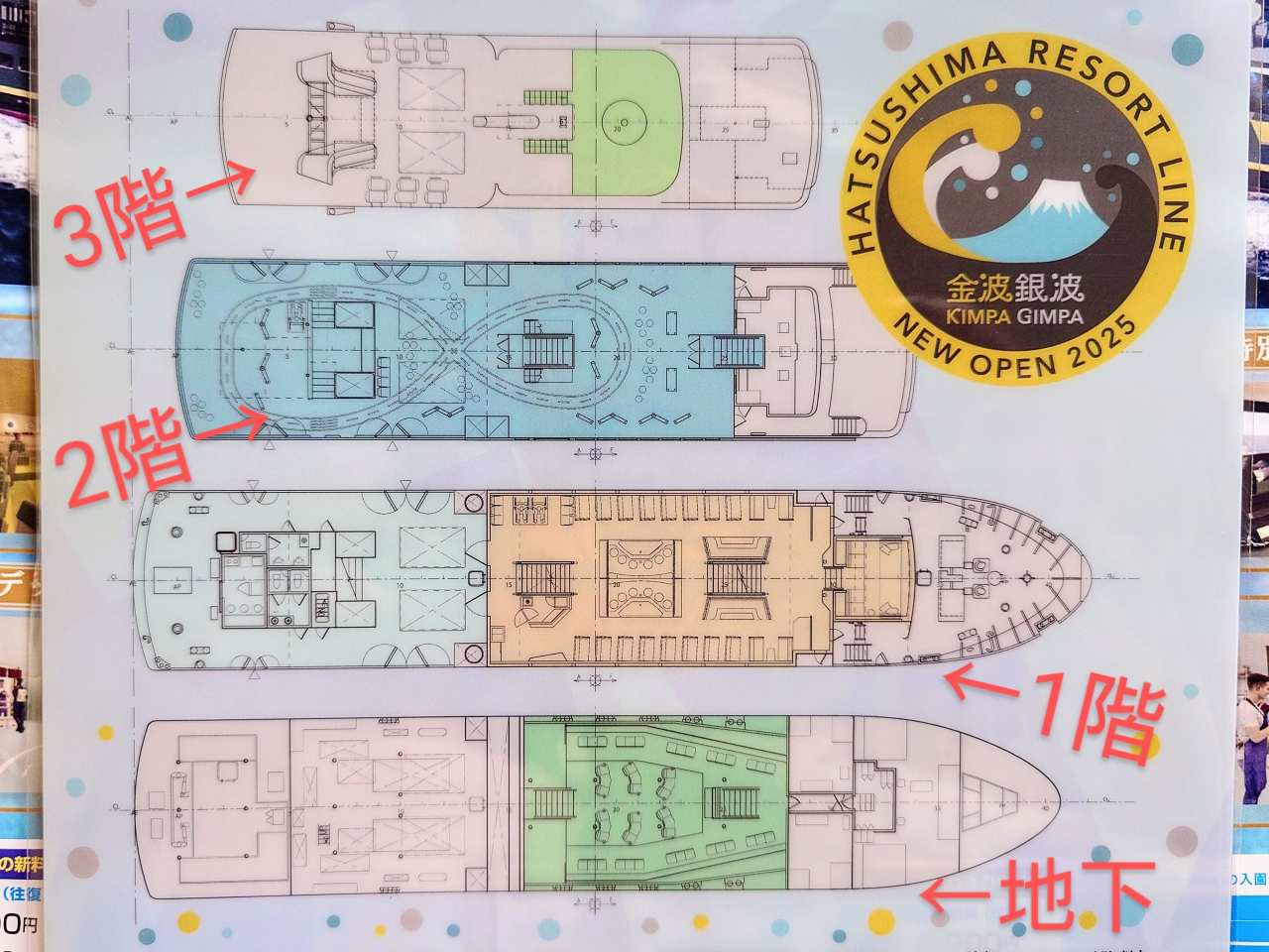 静岡県熱海市・新高速船「金波銀波」限定グッズ