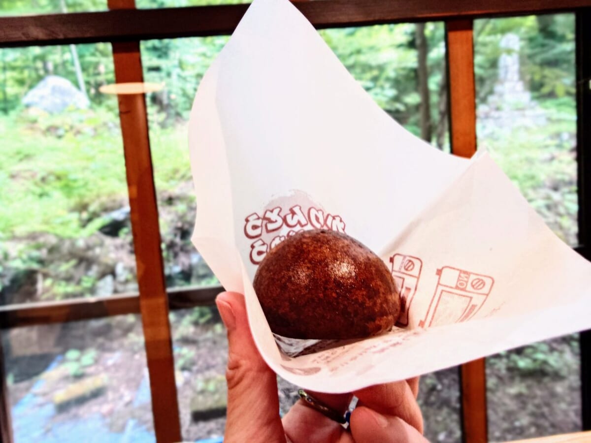 山梨県富士吉田市・「中ノ茶屋」かりんとう饅頭