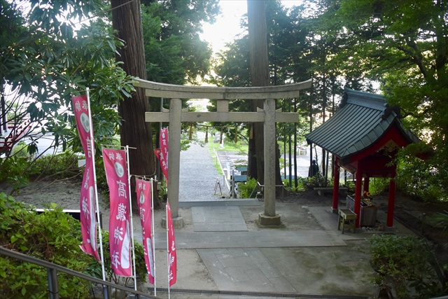 髙瀧神社 反対　下り