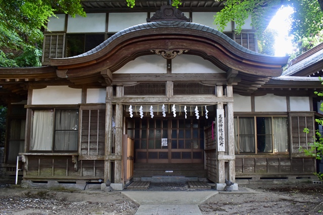 厳かな社務所 高瀧神社