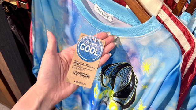 冷感COOLTシャツ 接写