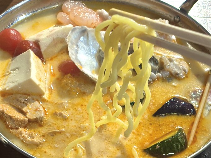 ラーメンとスープ