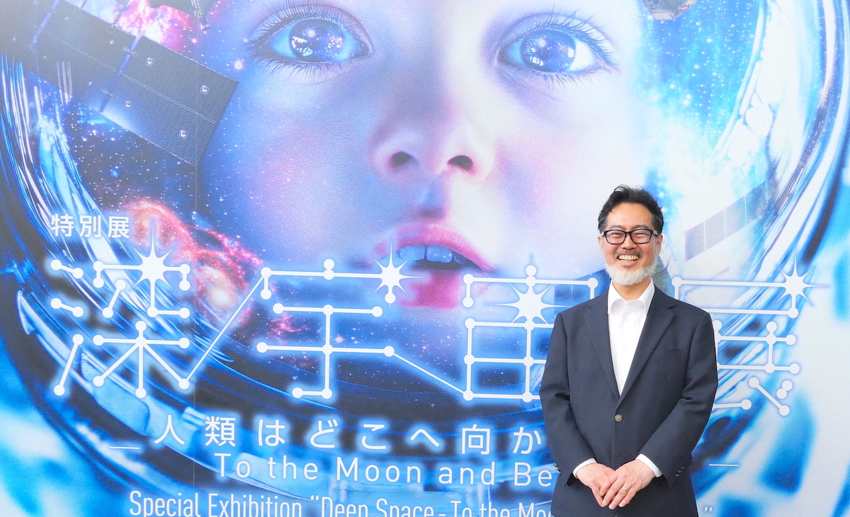 戸梶歩先生　インタビュー　展示会パネル