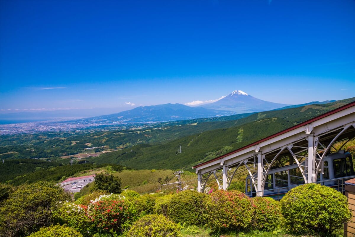 静岡県の十国峠