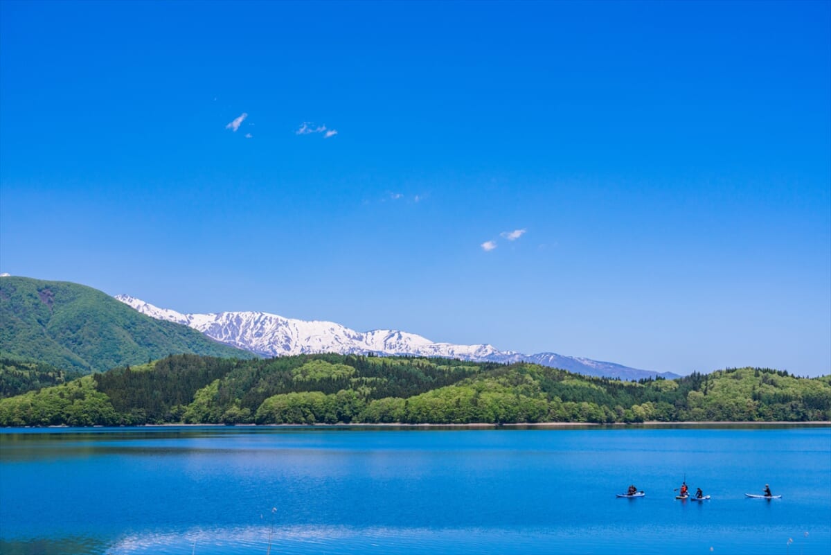 長野県の青木湖