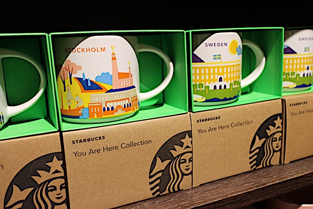 スターバックス　スウェーデン　ストックホルム　限定　グッズ　マグカップ