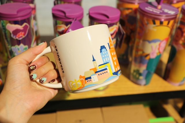 スターバックス　スウェーデン　ストックホルム　限定　グッズ　マグカップ