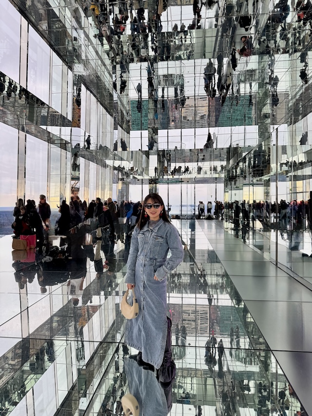 SUMMIT One Vanderbilt ニューヨーク　展望台　鏡張り　AIR: TRANSCENDENCE 1