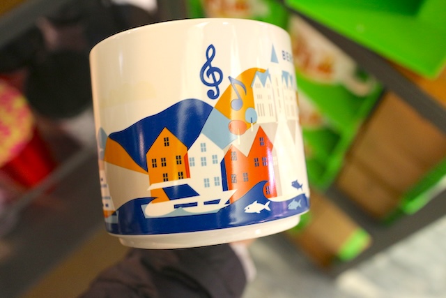 ノルウェー　ベルゲン　スターバックス　限定　アナ雪