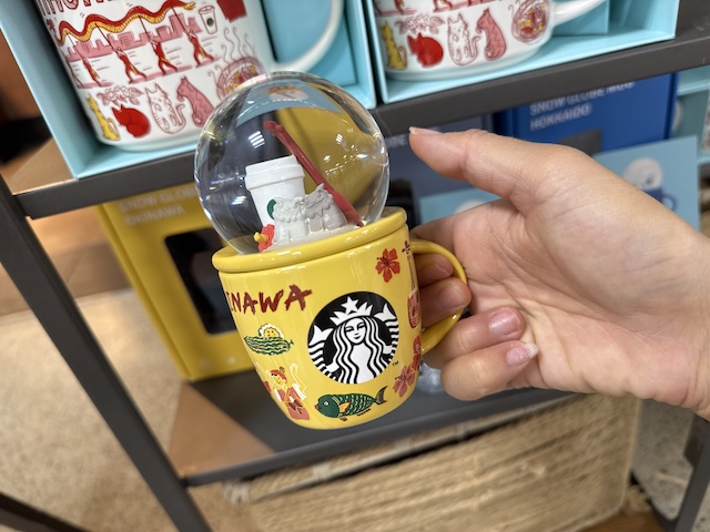長崎空港　スタバ　マグカップ　沖縄限定　スノードーム