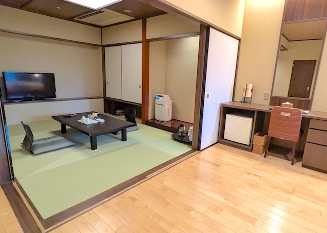 【亀の井ホテル 青梅】専用ドッグランを独り占め！多摩川を望む愛犬の宿　和室