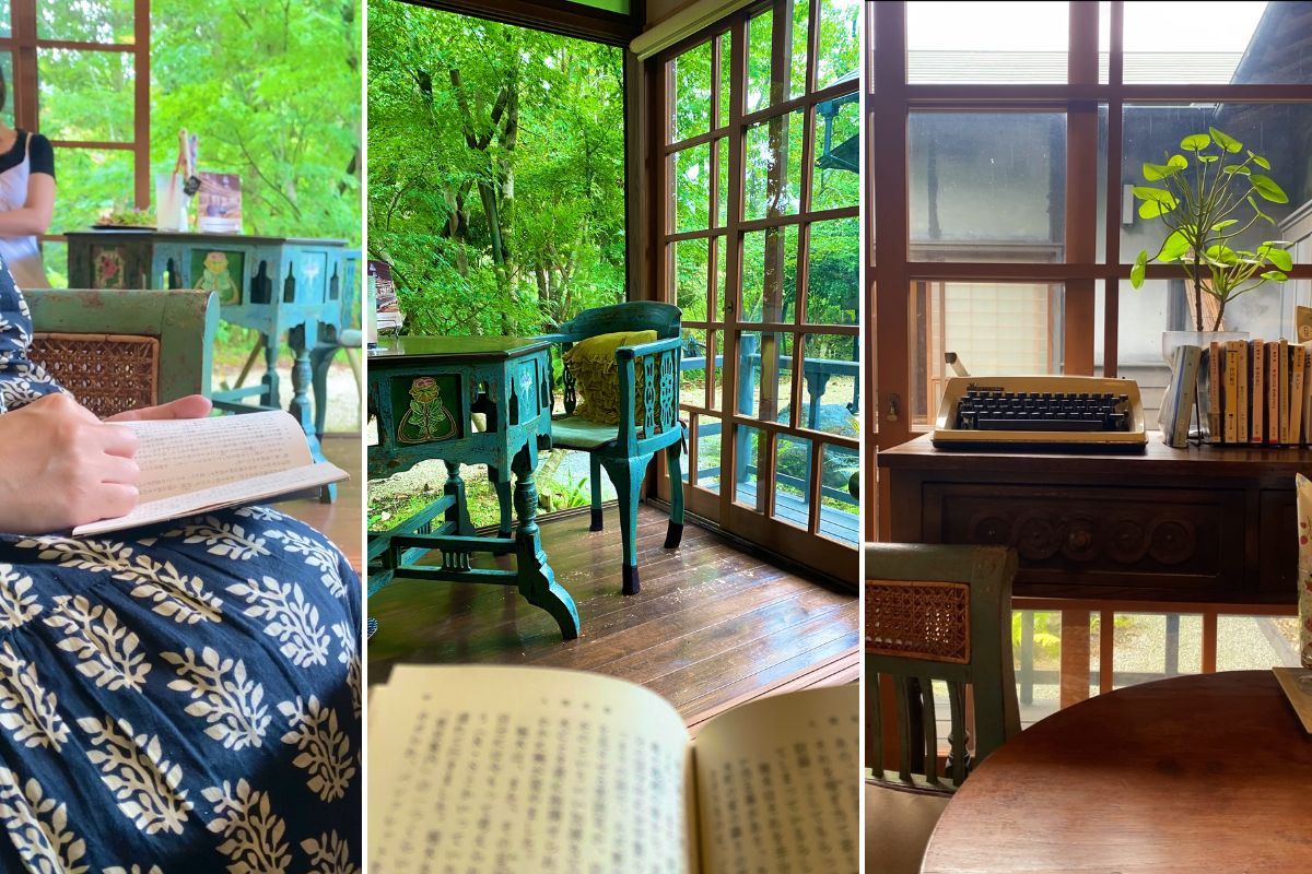 読書リトリート　ゆふいん文学の森　読書体験
