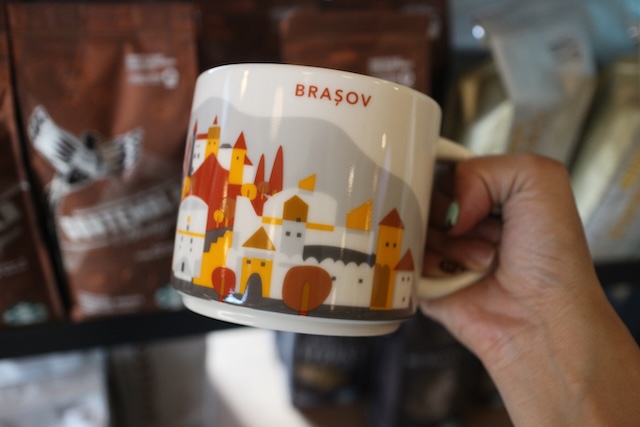 ルーマニア ブカレスト スターバックス Manuc's Inn ハヌル・ルイ・マヌク 限定マグ ブラショフ Brașov
