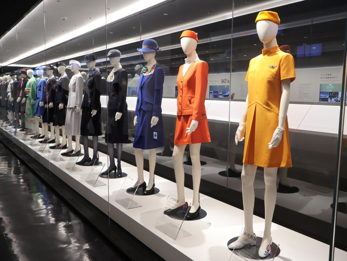 制服展示（俯瞰）