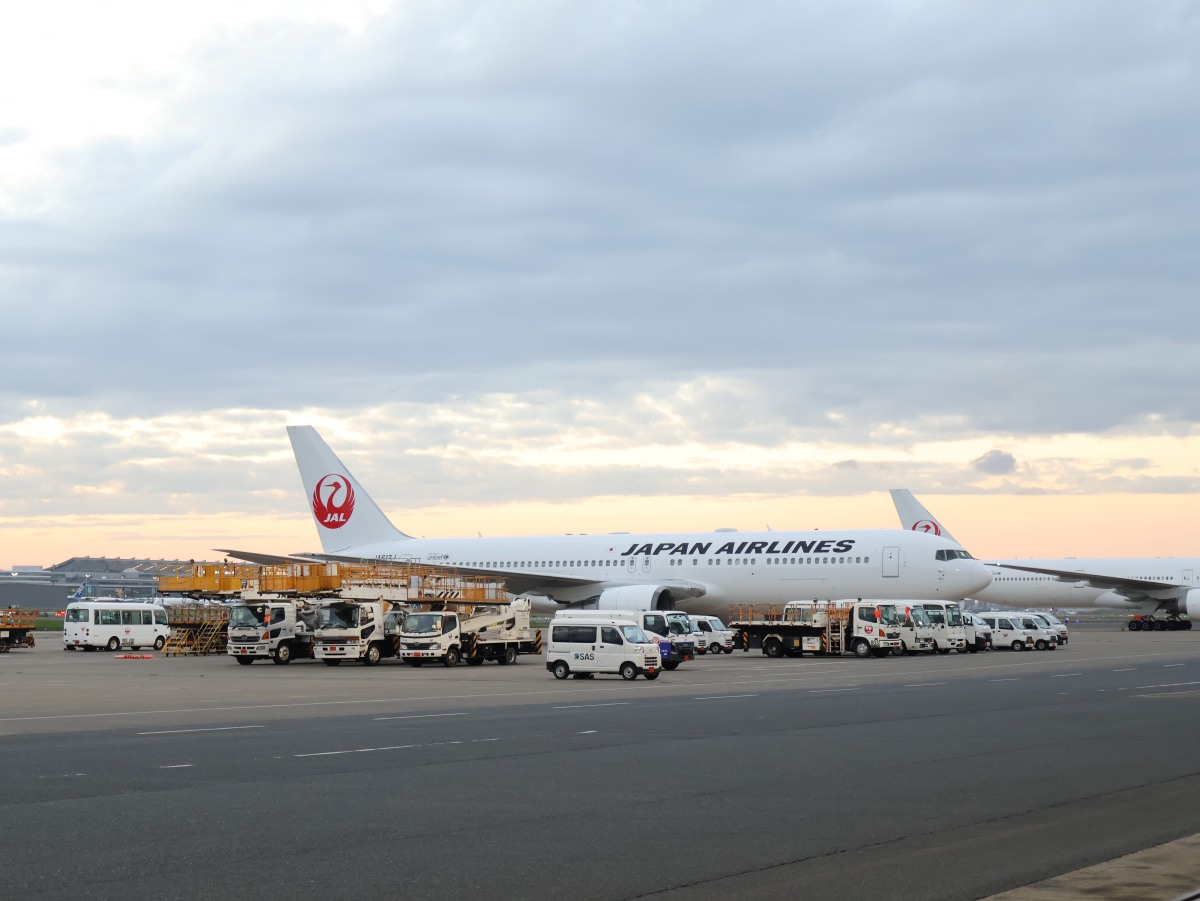 第2格納庫からの景色（日中）