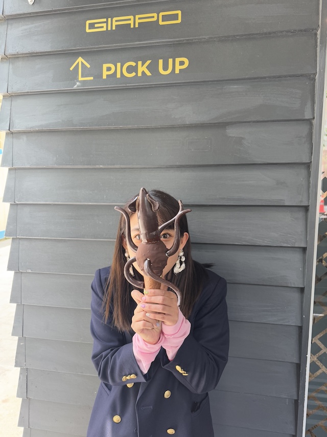 ニュージーランド　オークランド　アイスクリーム　Giapo　大きさ