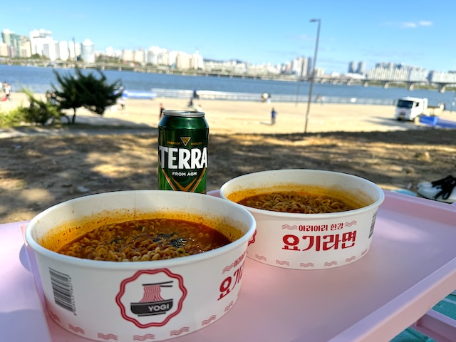 韓国 ソウル 漢江ラーメン インスタントラーメン 韓国ドラマ