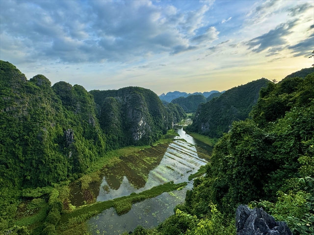 ムア洞窟 山頂からの景色