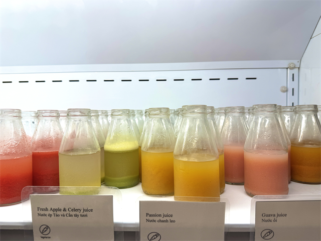 InterContinental Hanoi Westlake　フレッシュジュース