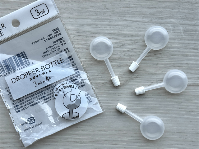 セリア スポイトボトル パッケージ