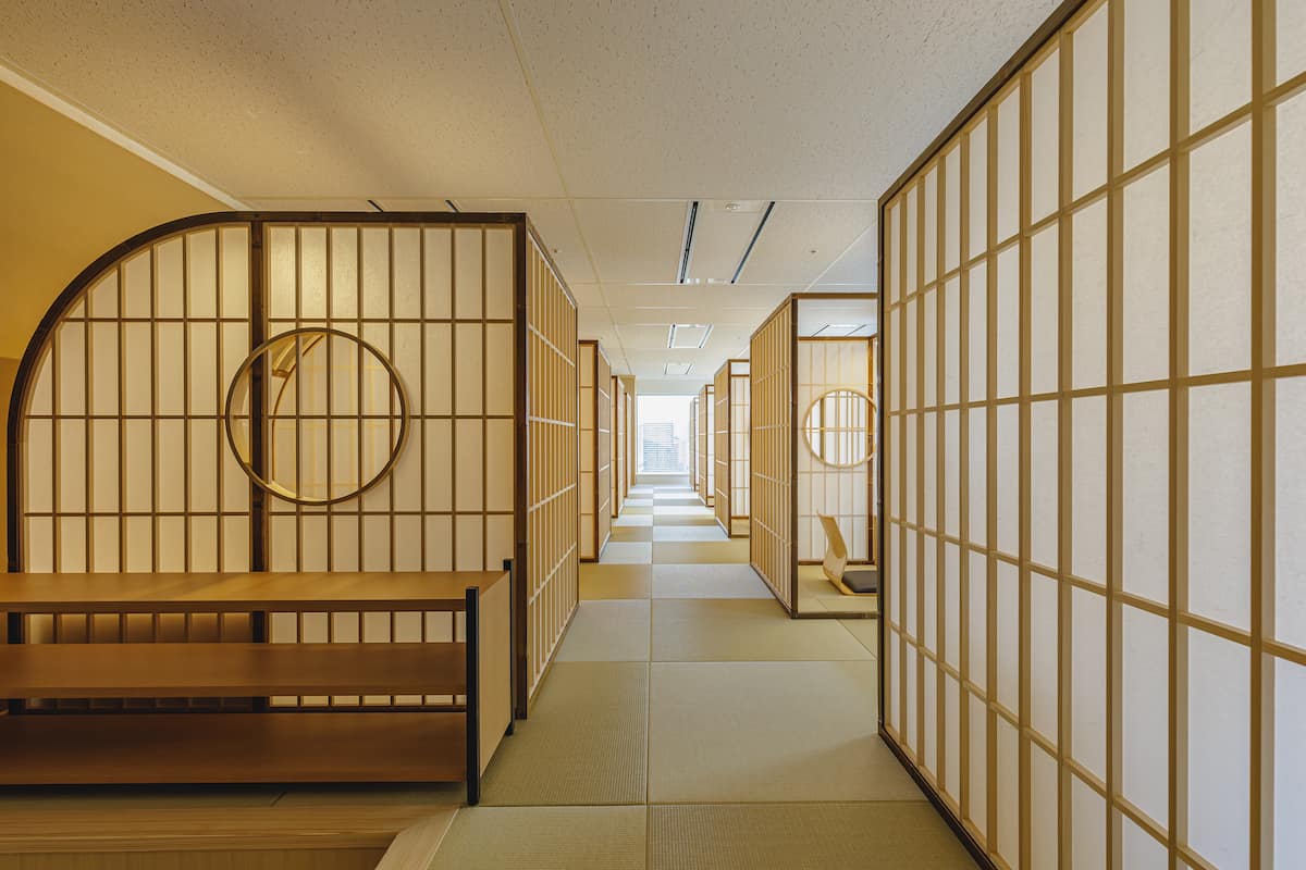 SAK University東京イノベーションキャンパス 和風畳敷きの自習個室ブース