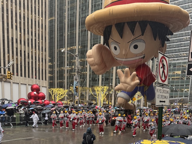 NY サンクスギビングデー ニューヨーク　パレード　ワンピース