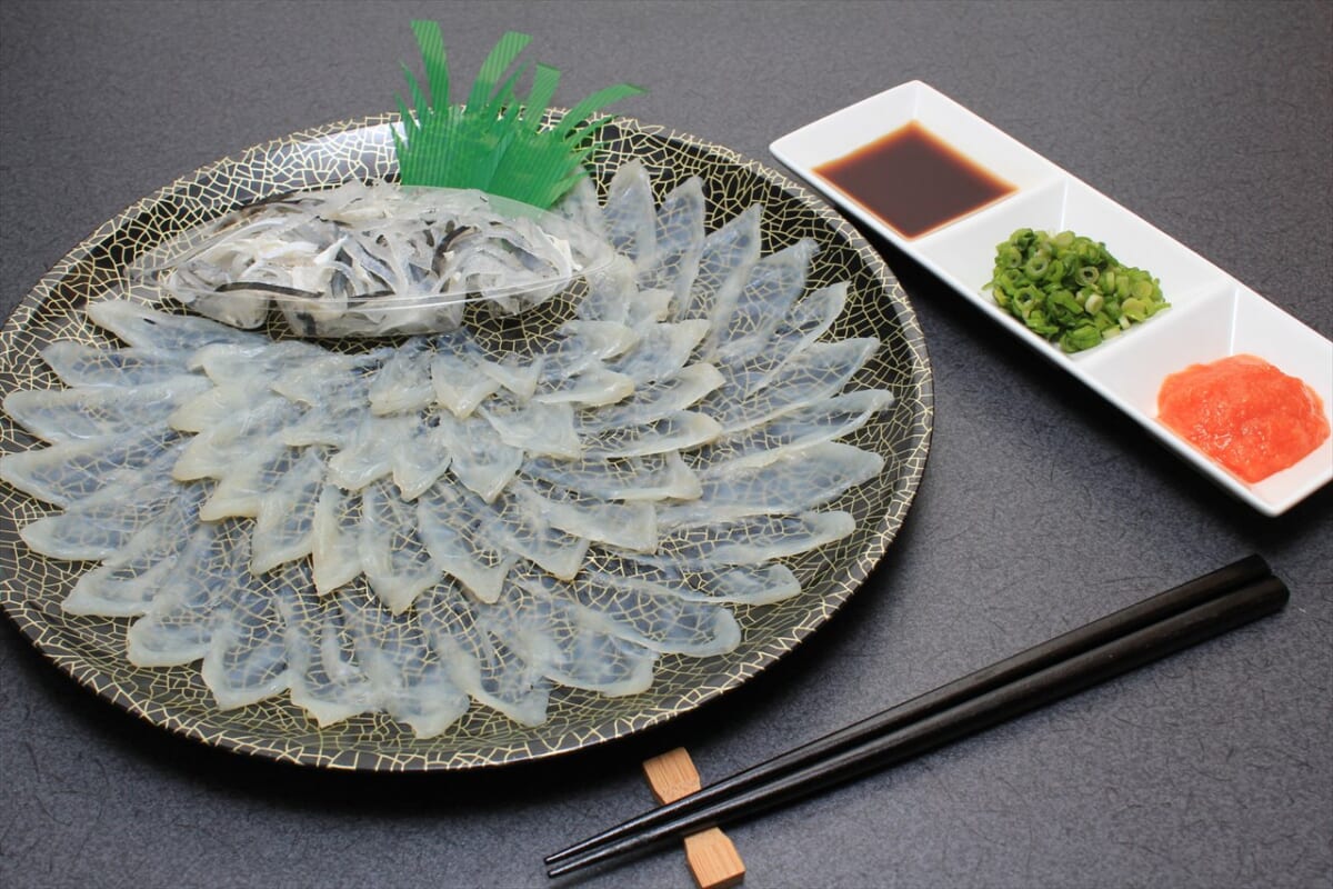 ふぐ刺し