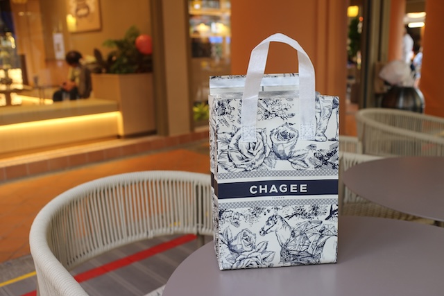CHAGEE チャジー 日本未上陸 ティーブランド シンガポール 保冷バッグ