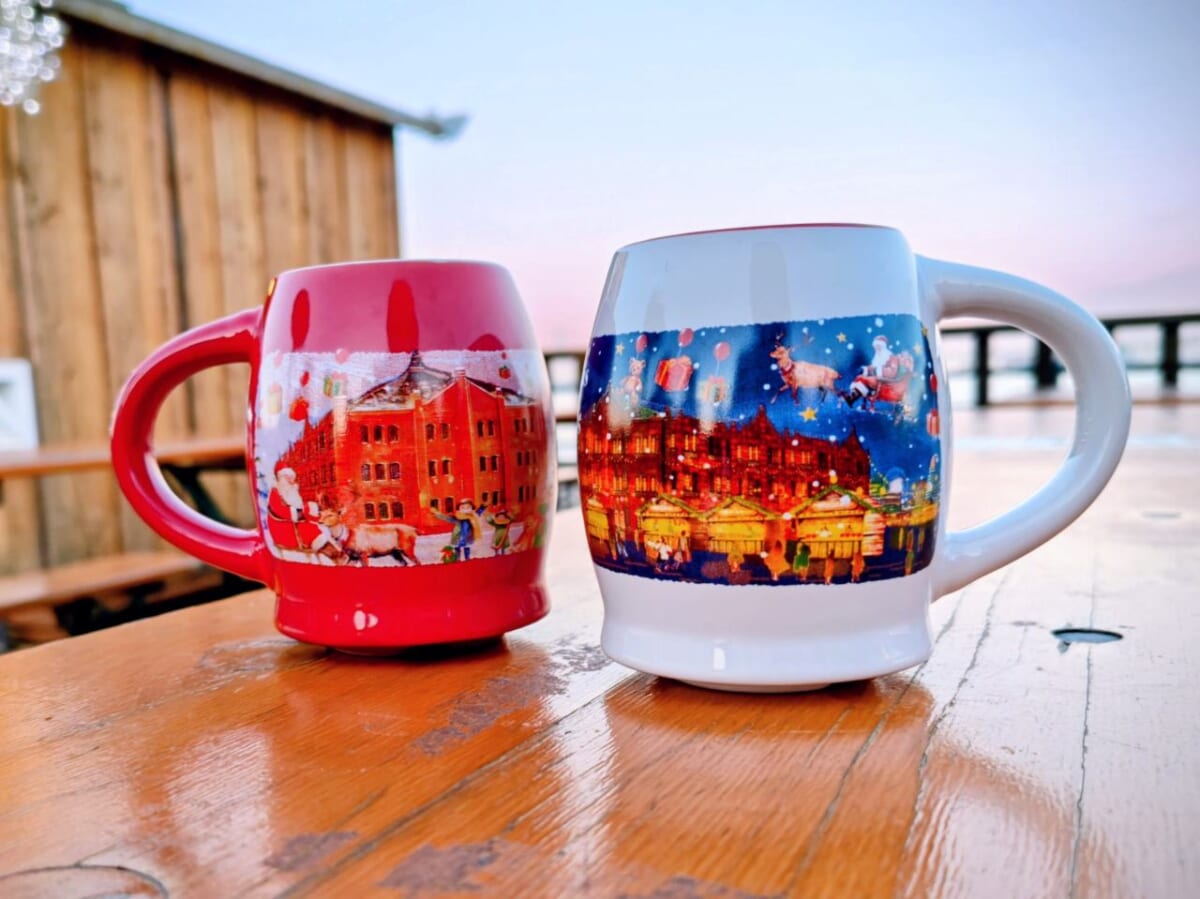 神奈川県横浜市・2025年11月21日(金)~2025年12月25日(木)「Christmas Market in 横浜赤レンガ倉庫」定番・数量限定オリジナルマグカップ