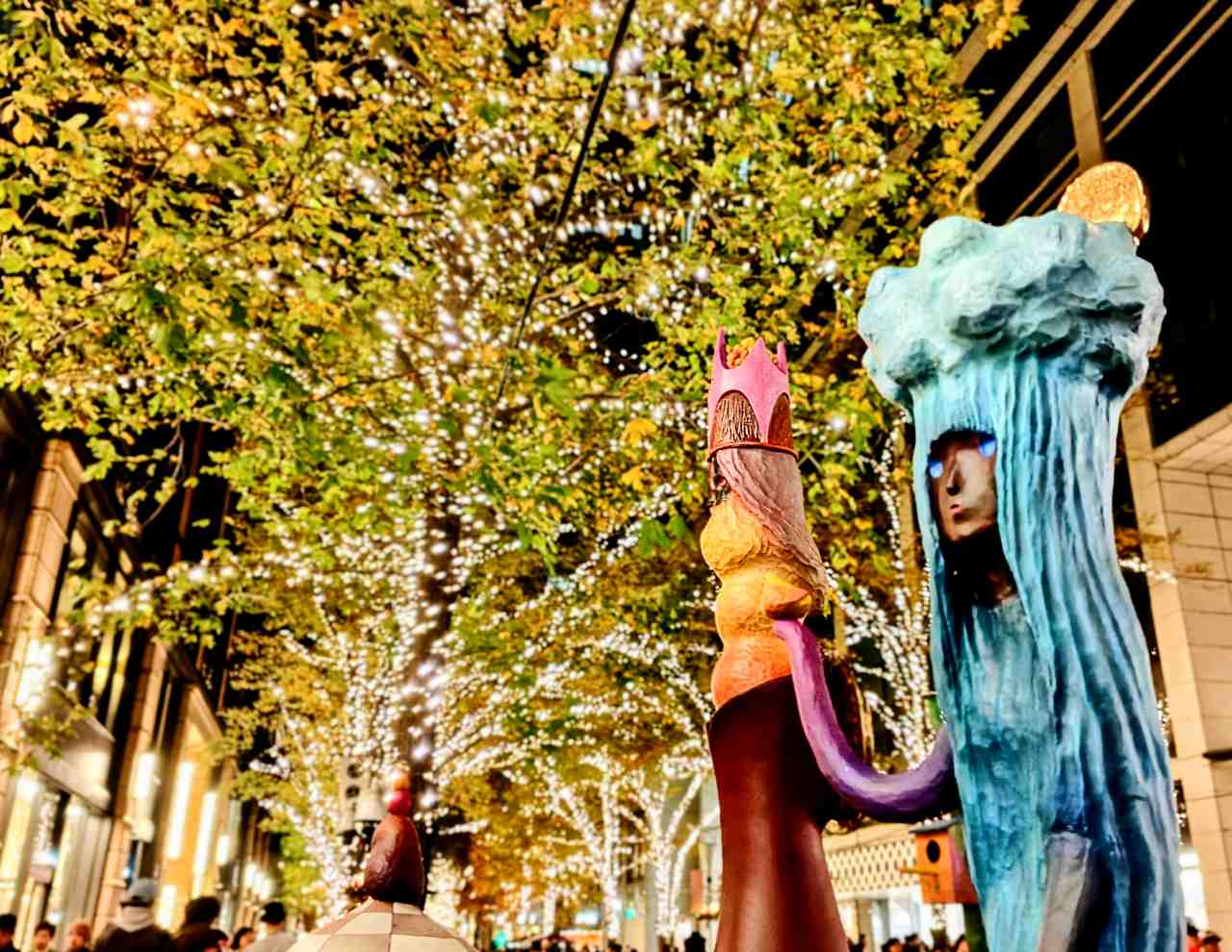 東京都千代田区・「丸の内イルミネーション2025」丸の内仲通り7