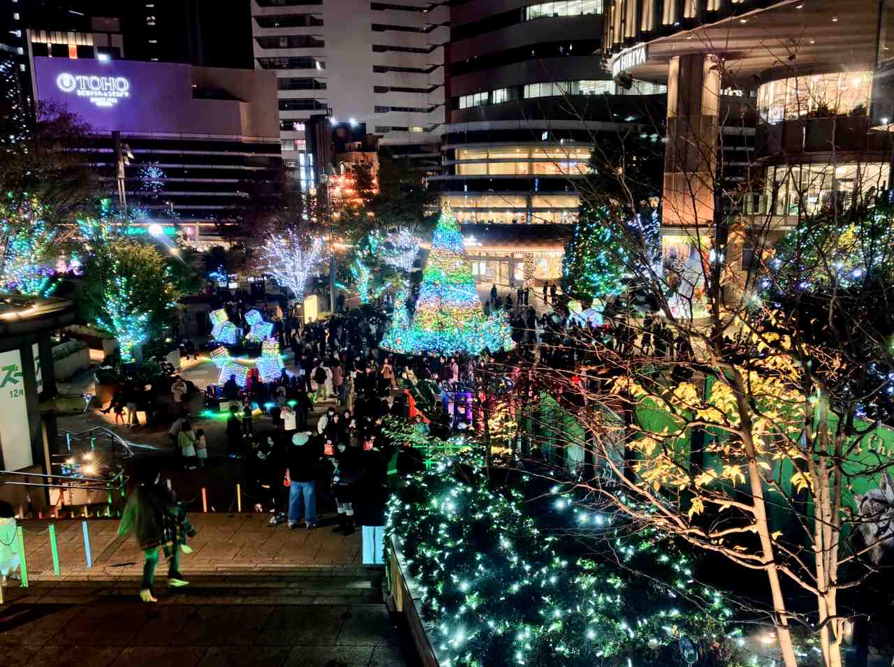 東京都千代田区・東京ミッドタウン日比谷「HIBIYA Magic Time Illumination 2025」3