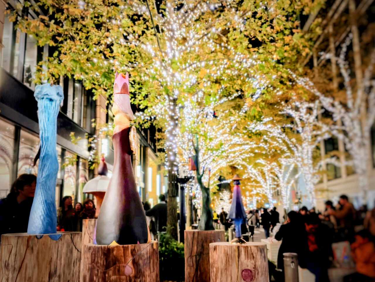 東京都千代田区・「丸の内イルミネーション2025」丸の内仲通り5