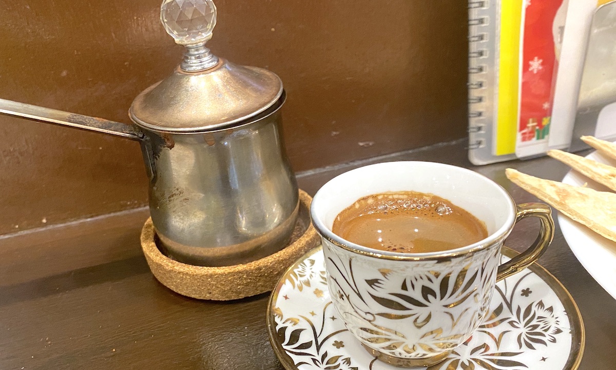 アブ・イサームのアラビックコーヒー