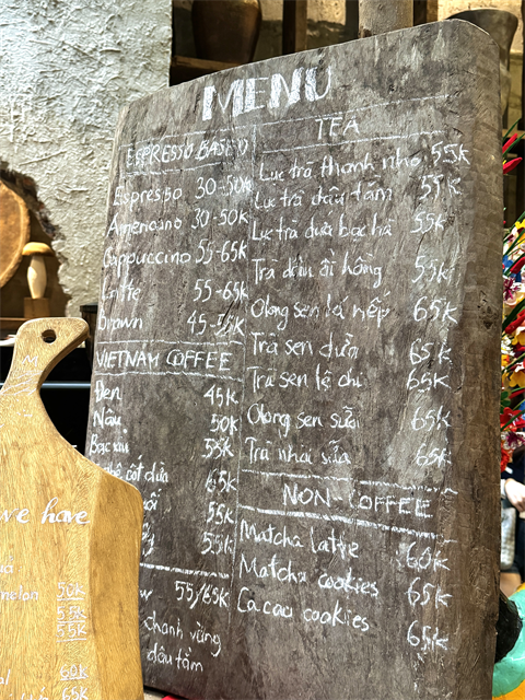 May Kitchenware　メニュー