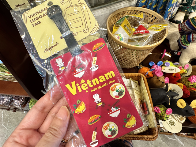 ハノイ商店　ベトナムラゲージタグ