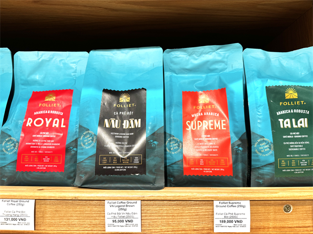 Folliet（フォリエット）のコーヒー