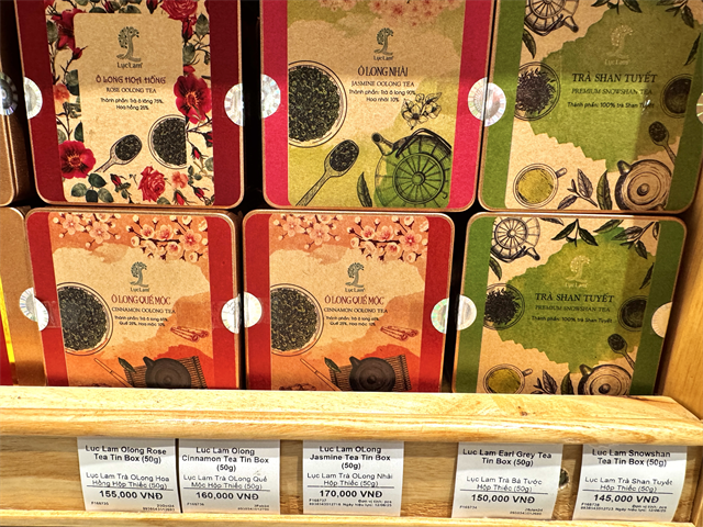 ベトナム産オーガニックティーブランド Lục Lam（リュックラム）のお茶